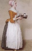Jean-Etienne Liotard The Chocolate-Girl Spain oil painting artist